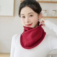 thumbnail image 4 of 2023 bufanda Polar de invierno para mujer, bufandas cálidas a prueba de frío, moda para exteriores, bufanda de Color sólido, pañuelo para el cuello, 4 of 6
