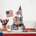 thumbnail image 4 of Patriotic Independence Day Memorial Day Decorative Pallet, Layered Pallet Decoration For Holiday Celebrations, American Flag Themed Party Supply For Festive Displays, 4 of 6