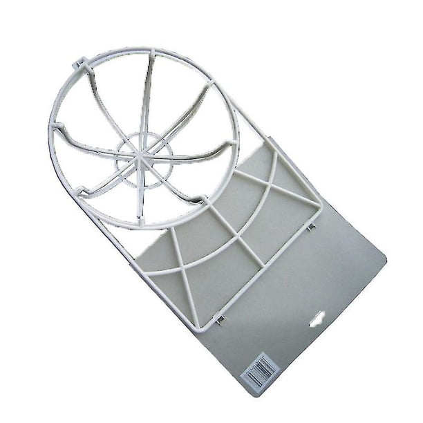 Jaula Lavadora Para Gorras De Béisbol: Soporte Protector (Plástico PP) Blanco/Negro