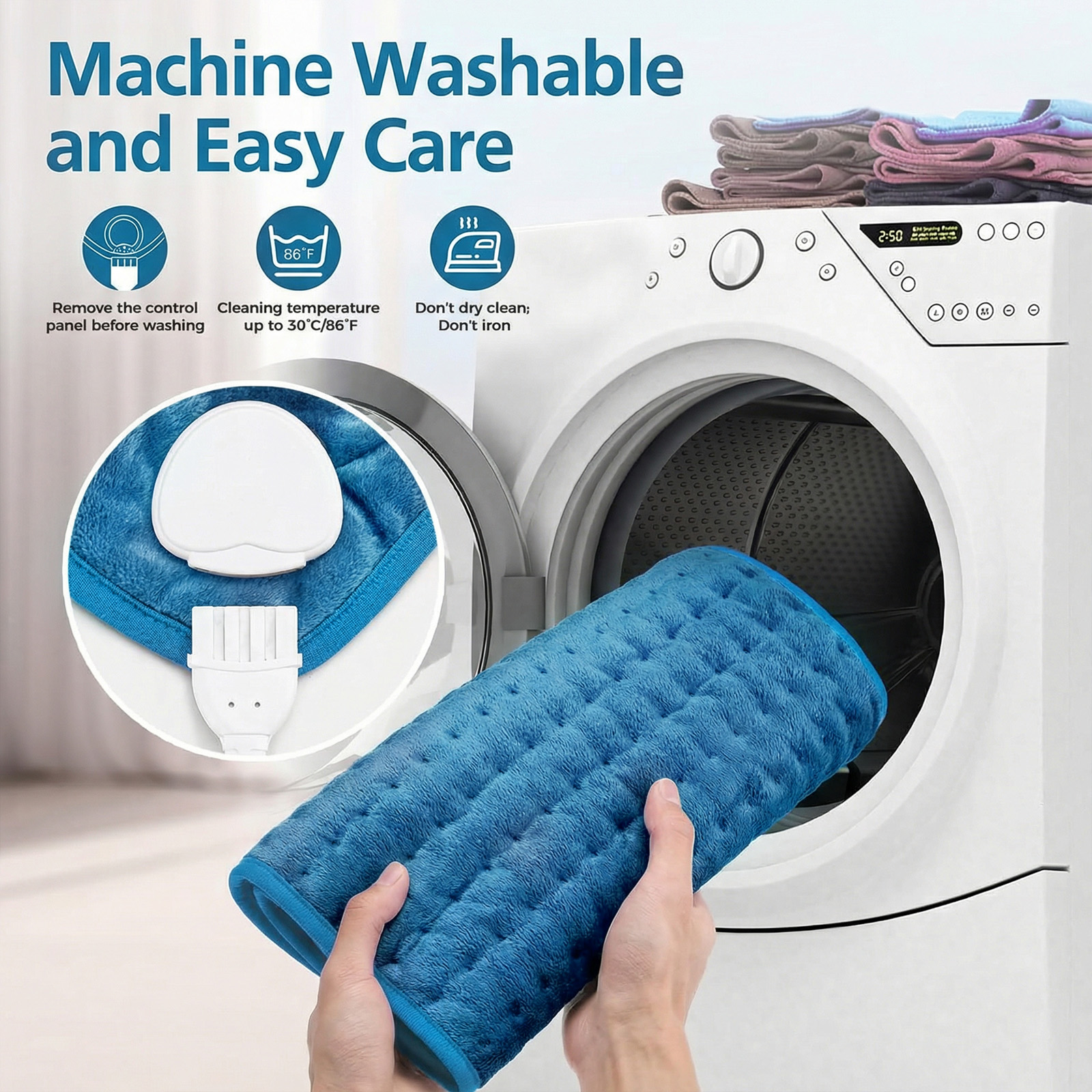 InfLuvRealm Extra Large Electric Heating Pad 20x24 photo 7