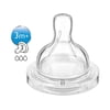 Philips AVENT Anti-Colic Medium Flow Nipple for Avent Anti-Colic Baby Bottles, 3 Months+, BPA-Free, 2 pack
