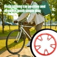 thumbnail image 1 of Vélo de Route à Engrenages Fixes Rond Lien Résistant à l'Usure, Il Sera Également Épaissir Chaînes de Pédalier Pièces de Réparation Accessoires de Manivelle Rouge 54T, 1 of 7