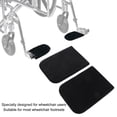 thumbnail image 4 of Wheelchair Foot Covers, Wheelchair Footrest Protector Pad Avoid Scratch 2pcs Prevent Slip Universal Fit  for Elderly for Most Wheelchairs, 4 of 7