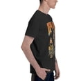 thumbnail image 3 of Kehlan Mens Womens Hip Hop Rap Trap Rapper Streetwear Vintage Style T-Shirt Black, 3 of 7