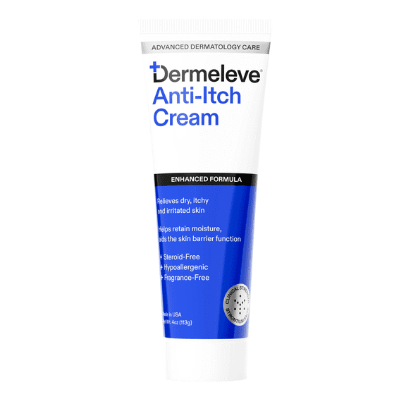 Dermeleve Itch Cream – 4 oz (1 Pack)