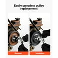 thumbnail image 4 of KFFKFF Power Steering Pump Pulley Tool Set, Compatible with Ford, GM V6, and VW Models, Designed for Removing and Installing Power Steering Pump Pulleys, 4 of 9