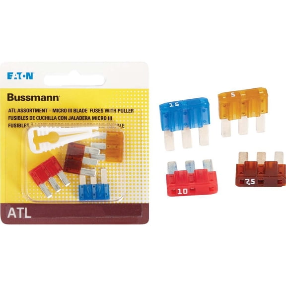 Bussmann ATL Assorted Blade Fuse 4 pk