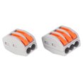 thumbnail image 4 of Electrical Equipment 58Pcs Compact Wiring Connector Conductor PCT 11~28AWG With Bracket Screws For Motor, 4 of 8