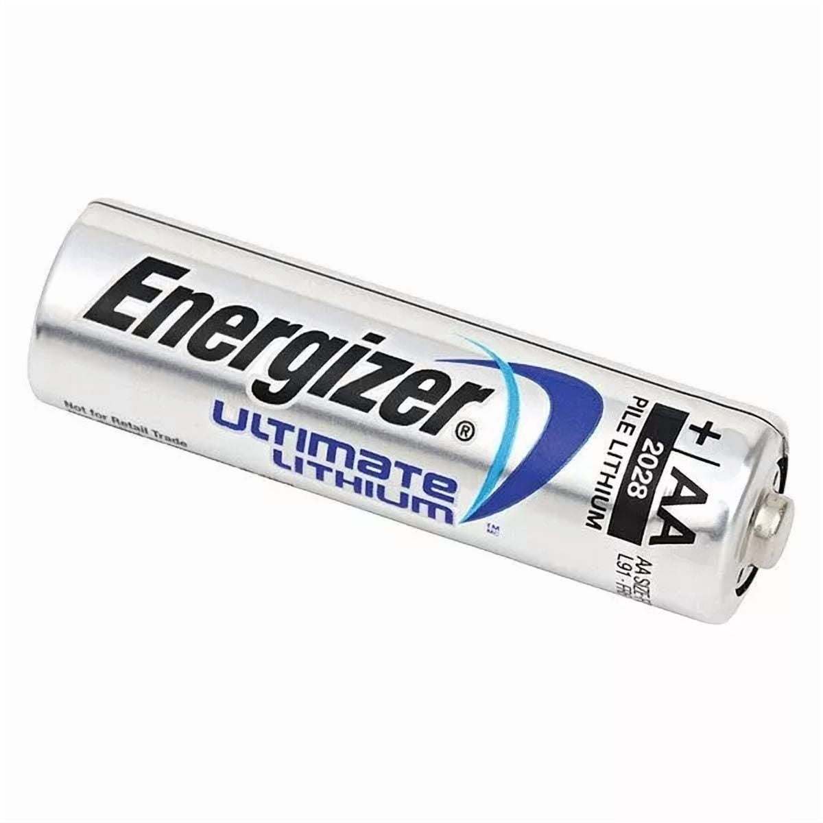Generic AA Ultimate Lithium Ion Battery - Long-Lasting, 1.5 V - 4 Pack