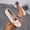 White, variant on Crunowin Women's Low Heel Shoes, Lightweight Breathable Lace Flower Casual Office & Party Shoes Gray 6