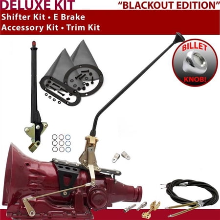 American Shifter C4 Shifter Kit Black 16 in. E Brake Cable Clevis Trim Kit for F2119