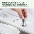 thumbnail image 4 of Wowow Pull Down Kitchen Faucet with Dual Function Sprayer,Single Handle Gooseneck Chrome Kitchen Faucet with Soap, 4 of 6