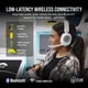 thumbnail image 2 of Auriculares para juegos Corsair HS55 inalámbricos con Bluetooth en blanco, 2 of 7