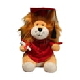 thumbnail image 3 of Altura de adornos de muñeca de león 35 cm Multifunción Multifunción HACINA PP Cotton Figura Fequit Faught Family Farty Favors Regalos para niños Rojo, 3 of 8