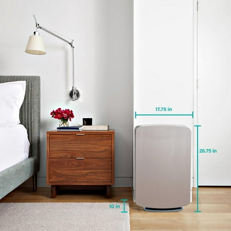 Alen - BreatheSmart Classic Air Purifier with Fresh, True HEPA Filter for Allergens, Mold, Germs and Odors  - 1,100 SqFt - White