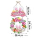 thumbnail image 2 of Decoraciones para perchas de puerta de Pascua - Colgante de conejito de primavera y papel de zanahoria para ventana, pared o puerta - Materiales decorativos reutilizables de Pascua, 2 of 2