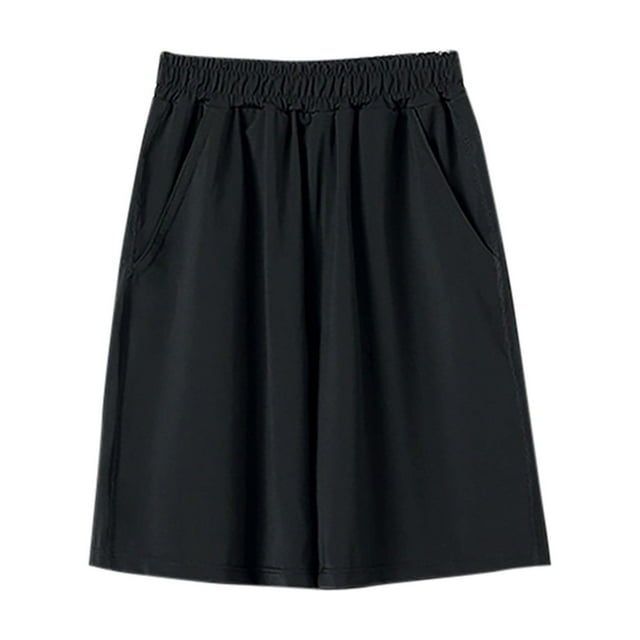 Shorts for Girls, Solid Color Childrens Sports Shorts Summer Quick Drying Shorts Ice Silk Boy Pant