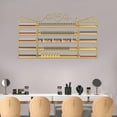 thumbnail image 6 of 5 Tiers Metal Nail Polish Holder Cosmetic Display Case Lipstick Perfume Wall-Mounted Shelf  Nail Polish Storage Racks for Home Spa Nail Salon Shop, 6 of 8