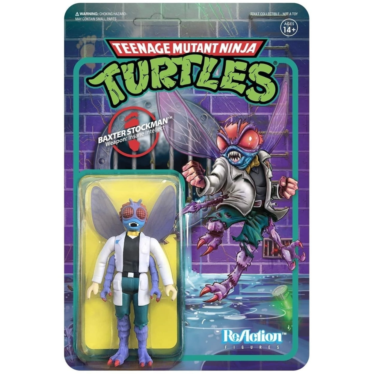 Teenage Mutant Ninja Turtles Baxter Stockman TMNT Evil Fly Wave 2