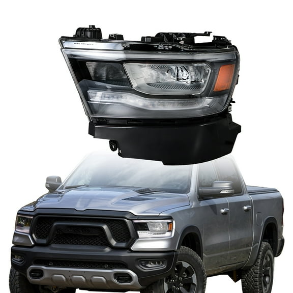 OTTULUR Fits 2019-2021 Dodge Ram 1500 Full LED Headlight Headlamp W/DRL Driver Side LH
