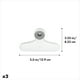 thumbnail image 2 of Paquete de 2 clips para bolsas y chips de plástico OXO Good Grips, color blanco, 2 of 7
