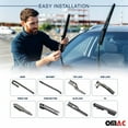 thumbnail image 4 of Front Windshield Wiper Blades Set for Mercedes C Class W205 S205 2015-2021, 4 of 6