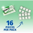 thumbnail image 3 of Trident White Spearmint Sugar Free Gum, 9 Pack Of 16 Pieces (144 Total Pieces), 3 of 3