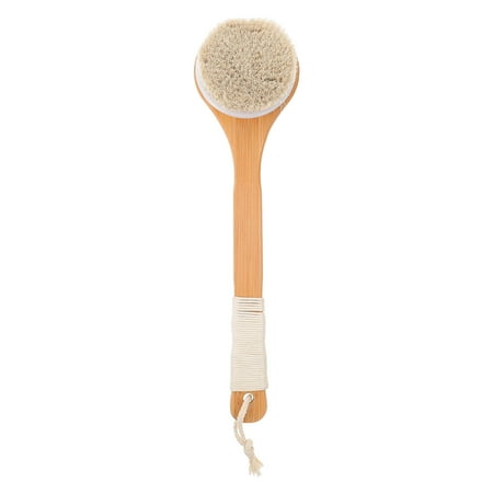

1Pc Comfortable Back Bath Brushes Long Handle Wooden Back Cleaning Brushes