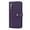 Purple, variant on Dteck Crossbody Wallet Case Compatible with iPhone 14 Pro, Premium PU Leather Zipper Folio Wallet with Wrist Strap Shoulder Strap Magnetic Closure Built-in Kickstand Protective Case,Purple