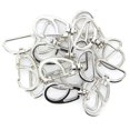 thumbnail image 2 of 10pcs Cierres Clips de Gatillo Giratorios Ganchos de Bolsas de Llavero Resultados de Artesanía - 45mm Gloria Gancho enganchado, 2 of 7