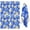 White Dinosaurs Cacti, variant on 2 Pcs Funny Kitchen Towels,Blue Daisy Flower Lightblue Petals Pattern Microfiber Dish Towels,Kitchen Tea Towels,Kitchen Towel Set (18" X 26")