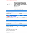 thumbnail image 2 of Gear To Cooler Power Steering Return Line Hose Assembly - Compatible with 2003 - 2006 Toyota Tundra 4.7L V8 GAS 2004 2005, 2 of 2