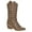 Mocha, variant on Charles Albert Cowboy Boots for Women Mid-Calf Western Cowgirl Boots