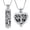 Black-2pc, variant on Tree of Life Urn Necklace for Ashes Cremation Jewelry with Hollow Vial Cylinder Keepsake Memorial Lockets Ashes Holder for Women Men Pet