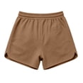 thumbnail image 5 of Women's Gym Athletic Shorts Summer Comfy Cotton Lounge Casual Sweat Shorts with Pockets, XL, 5 of 7