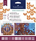 Faber-Castell Classic Mixed Media Stencils - Paper Journaling Stencils for  Adult, Beginners 