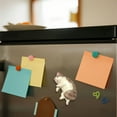 thumbnail image 5 of 3D Cat Refrigerator Magnet for Kitchen Whiteboard, Cute Fridge Decor with Memo Note Function, Adorable Pet Themed Home Office Accessory - E, 5 of 5