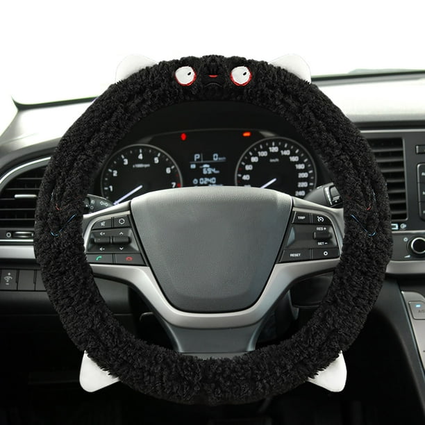 Funda de volante para dormitorio, funda de invierno para volante de coche, funda de volante de imitación de visón, regalo para hombre, almohada, regalo para mujer, cojines decorativos.