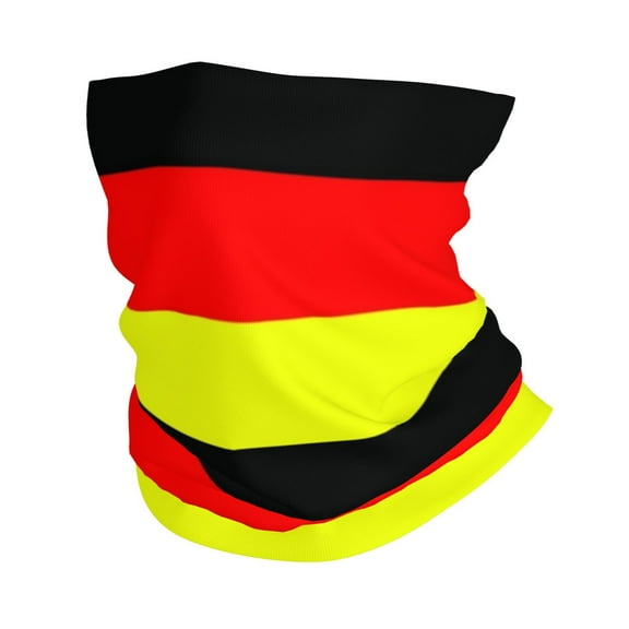 German Flag Germanyneck Gaiter Elastic Balaclavas Face Mask Versatile Bandana For Men Women