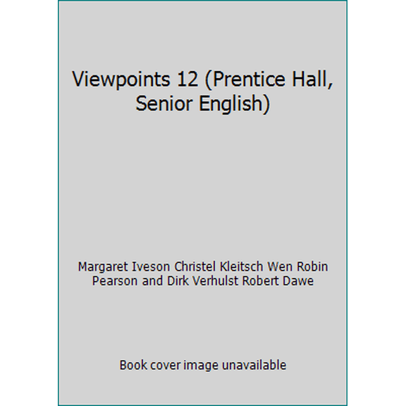Pre-Owned Viewpoints 12 (Prentice Hall, Senior English) (Hardcover) 0130924628 9780130924629