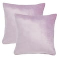 thumbnail image 4 of SAFAVIEH Jovanni Solid Pillow, 18" x 18", Lavender, Set of 2, 4 of 5