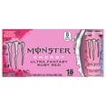 thumbnail image 4 of Monster Energy Zero Sugar Ultra Ruby Red Grapefruit Energy Drink 15 - 16 fl oz Cans, 4 of 4