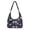 Cute Candy Cane, variant on Christmas Cute Hobo Shoulder Bag, Adjustable Strap Candy Cane Hobo Purse Casual Crossbody Handbag with Zipper Slouchy Bag for Holiday Travel Daily Use