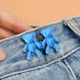 thumbnail image 2 of Black_Friday Deals 2024! Byikun Cute Bear No-Sew Waist Button, Jean Buttons Pins For Loose Jeans Waist Button, No Sewing Required, Waist Tighten Metal Waist Button Pin For Jeans, 2 of 3