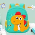 thumbnail image 2 of jiaxiM School Backpacks Cartoon Dinosaur Lightweight Spacious School Bag for Ages 3 to 5, Daycare, Park, Playground, Daily Outdoor Walks, 2 of 6