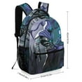 thumbnail image 2 of Valorant Omen School Backpack Bookbag Cartoon Schoolbag Lightweight Book Bag Daypack, 2 of 8