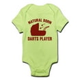 thumbnail image 1 of CafePress - Natural Born Darts Player Infant Bodysuit - Baby Light Bodysuit, 1 of 1