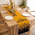 thumbnail image 3 of Happy Halloween Table Runner - 48 Inch Long, Kitchen Dining Table Runner Dresser Scarves, Orange Farmhouse Black Bat Scary Animals Farmhouse Decor for Coffee Tables Wedding Party Banquet, 3 of 8