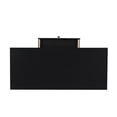 thumbnail image 3 of Linon Davis Modern Single Drawer Laptop Desk, Black, 3 of 20