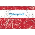 thumbnail image 2 of Kane Home Elegant Holiday Christmas Scroll Vinyl Tablecloth, 52" x 70", 2 of 7